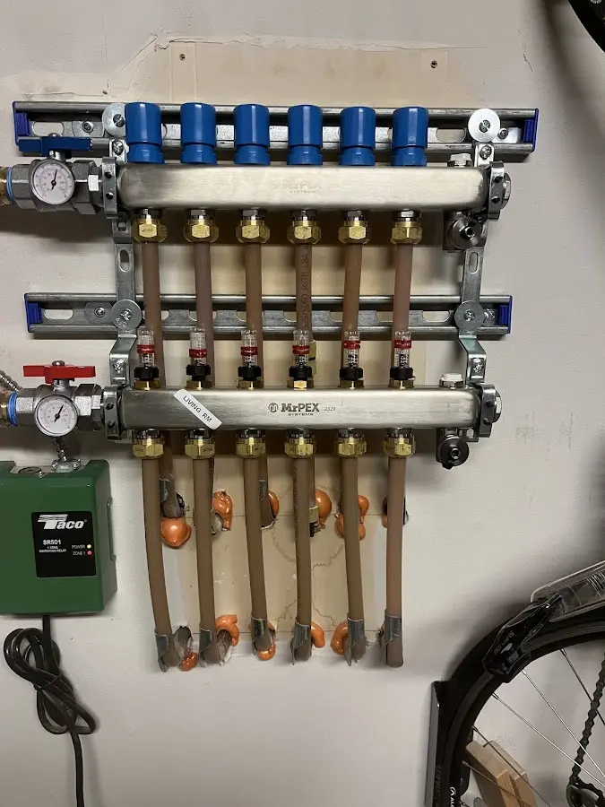 Plumber performing Leak Detection at a residential property in Hohenwald